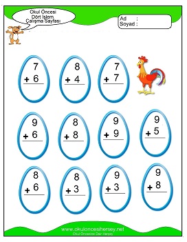 İşlemler yaprak test